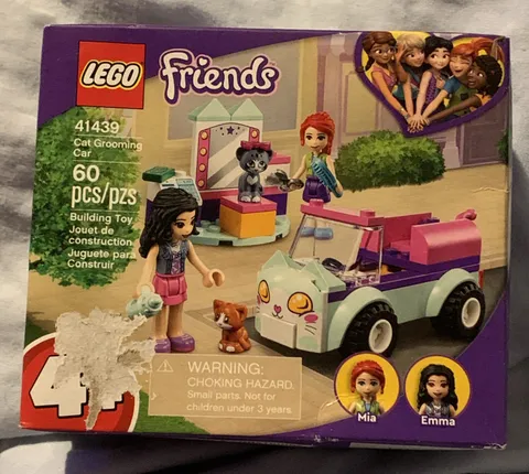 LEGO Retired Set 41439 Friends Cat Grooming Car Mia & Emma Sealed New! Box