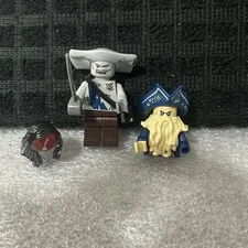  Minifigures Davy Jones, Maccus & Jack Sparrow with sword read description lego?