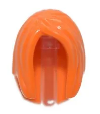 LEGO Orange Minifigure Hair Female Long Straight rare 2019 BaM 12890 6263743