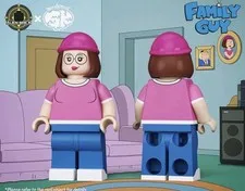 LEGO Family Guy Meg Griffin Custom Minifigure By Alien Brick