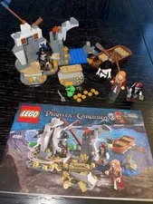 LEGO Pirates of the Caribbean Set 4181 Isla De Muerta 100% Complete w/Manual.