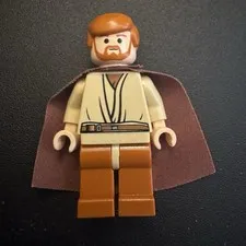 LEGO Star Wars Obi Wan Kenobi Episode III Minifigure sw0135 from 2005, Set 7255