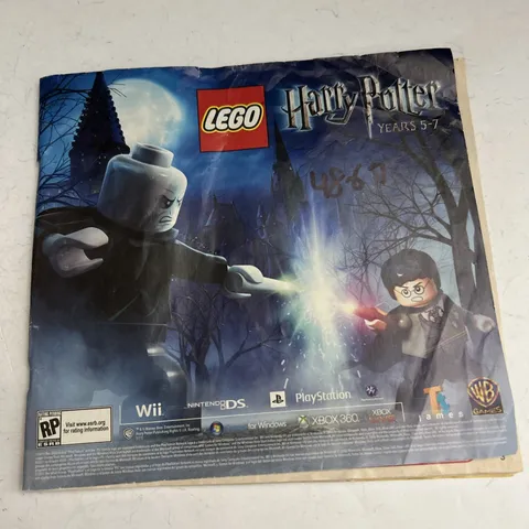 LEGO Harry Potter 4867 Hogwarts Building Instruction Manual Only Acceptable