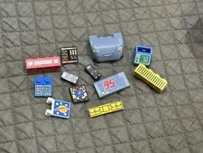 Lego Lot Printed Pieces Parts Printed Tiles & Bricks 3068p51  11055pr0014 Vintag