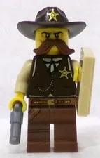 LEGO 71008 Minifigure Series 13 col196 Sheriff Minifigure