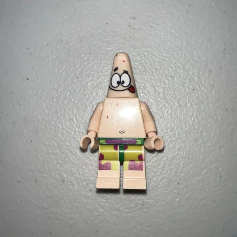 Lego Spongebob Patrick Star Minifigure Tongue Out 3833 Krusty Krab Bob022