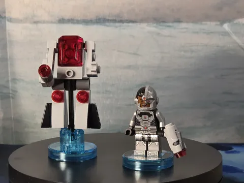 Cyborg & Cyber Guard LEGO Dimensions Fun Pack DC Teen Titans #71210 complete!