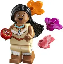 POCAHONTAS Minifigure #12 Disney 100 Series Lego 71038 mini fig 2023 