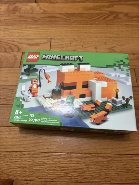 LEGO Minecraft - 21178 - The Fox Lodge - NEW - SEALED - FREE SHIPPING