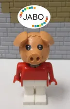 ( E5 / 44 ) Lego Fabuland figure fab11d Pierre Pig 3631 3711