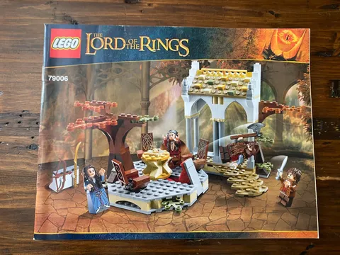 Lego Lord of the Rings COUNCIL OF ELROND 79006 *INSTRUCTIONS ONLY*