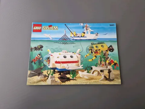 Lego Building Instructions 6441 System Deep Reef Refuge