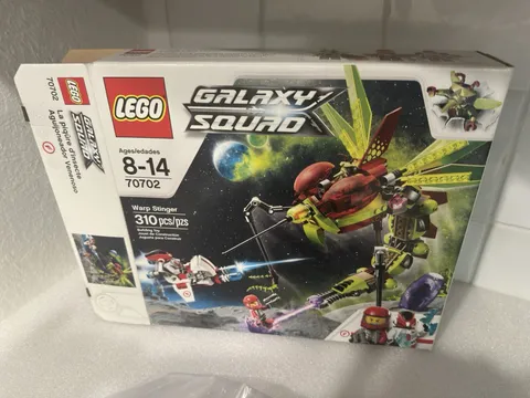 Lego 70702 Galaxy Squad Warp Stinger Complete W/ Figs, Instructions, & Clean Box