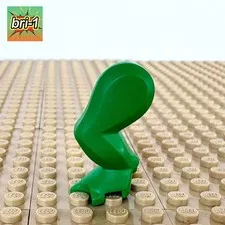 LEGO Toy Story 3: Rex Dinosaur Left Leg Only, rex01 89899, 7597 TRAIN CHASE 2010