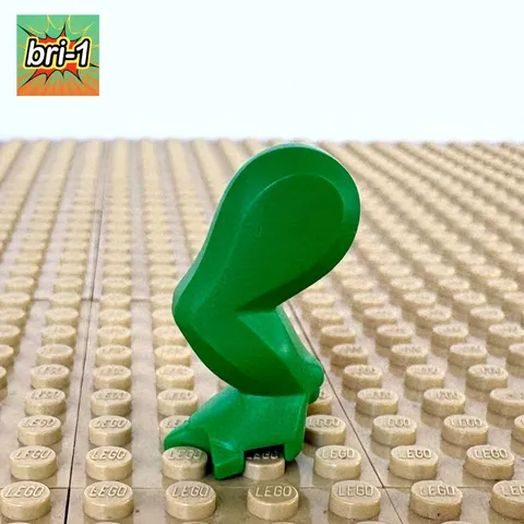 LEGO Toy Story 3: Rex Dinosaur Left Leg Only, rex01 89899, 7597 TRAIN CHASE 2010