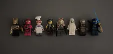 LEGO NINJAGO, Star Wars, Marvel, etc Minifigures Lot of 8 Mixed Figures