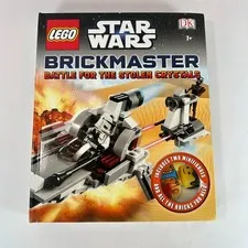 Lot of 14 LEGO Star Wars Manuals & Brickmaster Battle Stolen Crystals Box ONLY