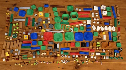Lot of 360 LEGO SUPER MARIO Starter Course Bricks Pieces Parts MINT