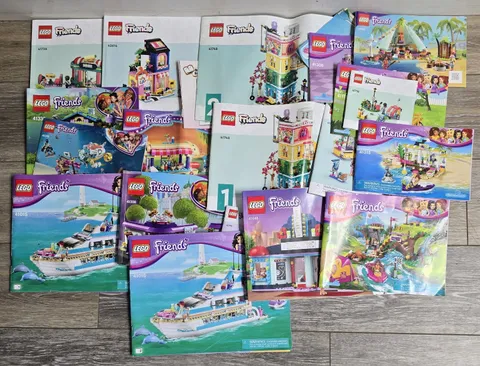 Lego Friends Manuals Bundle - 10+ Manuals