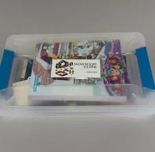 LEGO FRIENDS Snow Resort Ice Rink 41322 100% Complete With Minifigures/Container