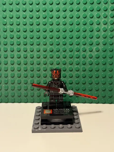 LEGO Star Wars sw0808 Darth Maul Horns Minifigure & Lightsaber 75169 75224