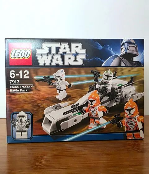 Lego 7913 Star Wars Clone Trooper Battle Pack NEW SEALED Retired