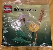LEGO Complete Set Botanicals: Field Flowers (30701) Unopened 77 Pieces New