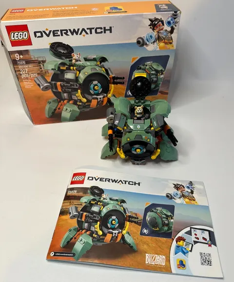 LEGO OVERWATCH #75976 Wrecking Ball Lego- Complete Set