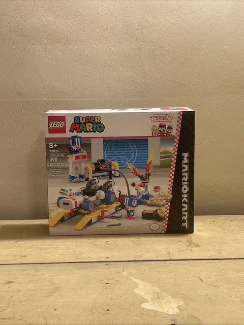 LEGO Super Mario Mario Kart Toad's Garage 72035 New Sealed