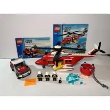 Lego City Fire Helicopter #7206