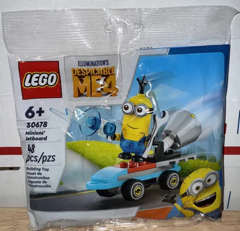 LEGO Dispicable Me 4 Minions' Jetboard #30678 |BRAND NEW SEALED Polybag!!