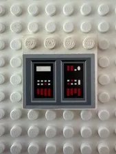 LEGO Tile, Modified 4x4 SW Imperial Star Destroyer Control Panel 6179pb023L