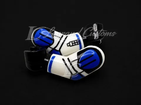 Lego Custom Pad Printed Compatible Clone Trooper Arms Blue Style 2