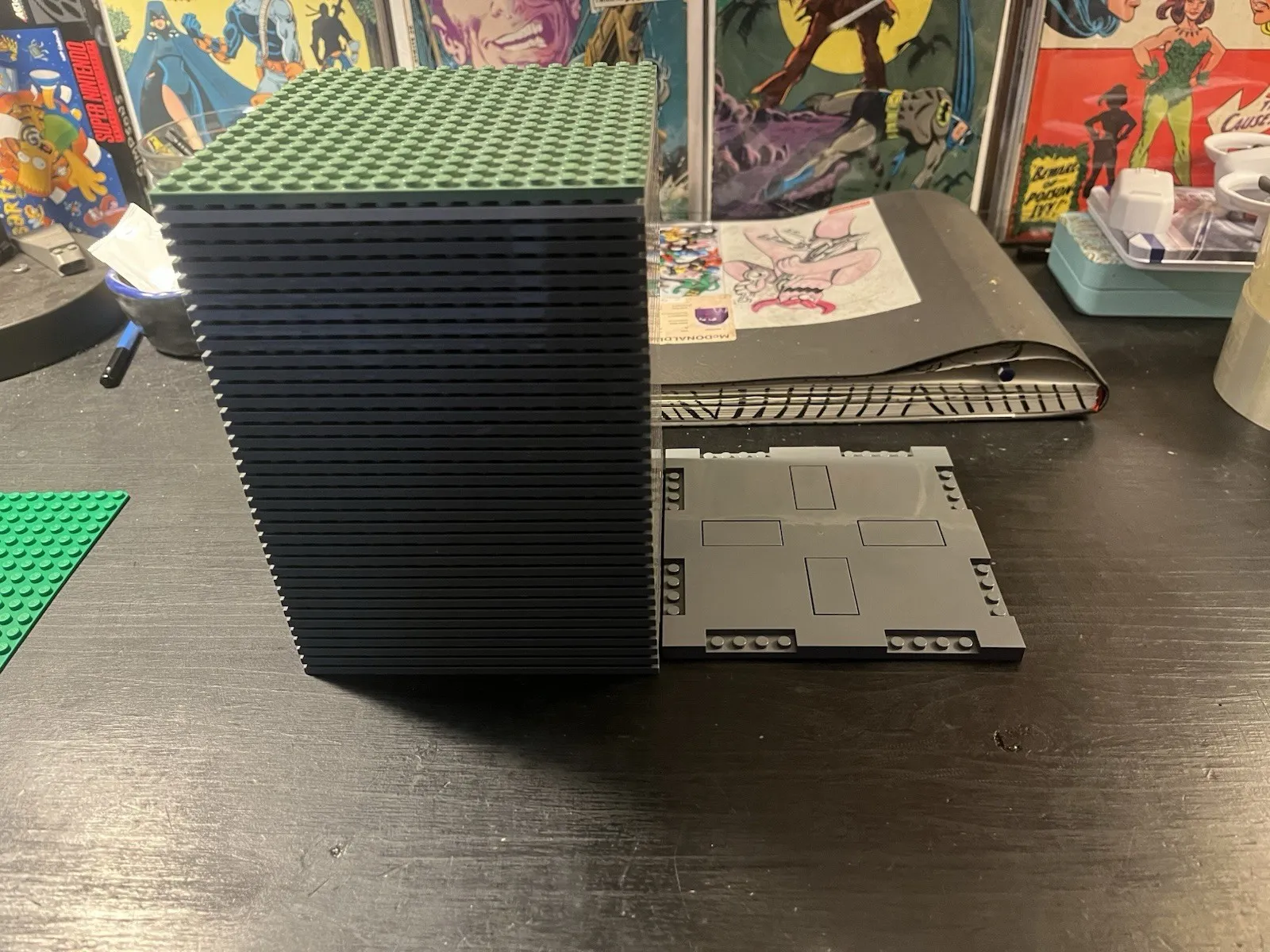 38 16x16 Lego Baseplates - Bulk Bundle - See pictures