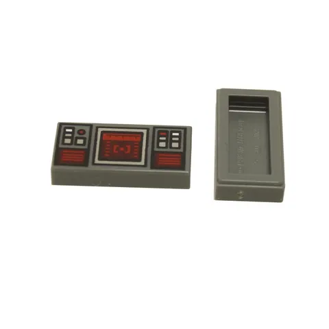 50x LEGO 1x2 Star Wars Control Panel Tile DBG