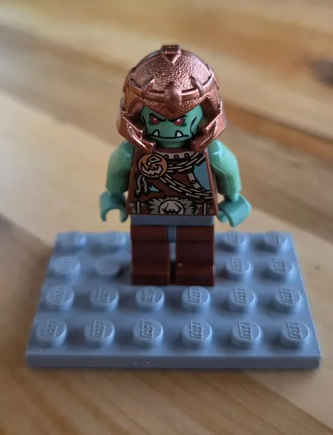 LEGO Fantasy Era - Troll Warrior 8 Minifigure (cas400) from Sets 852293 & 7078