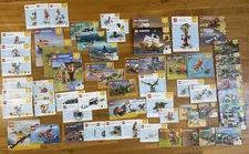LEGO Creator 3-in-1 Instruction Manuals Bulk Lot Pirate Ship Tiger NO PARTS