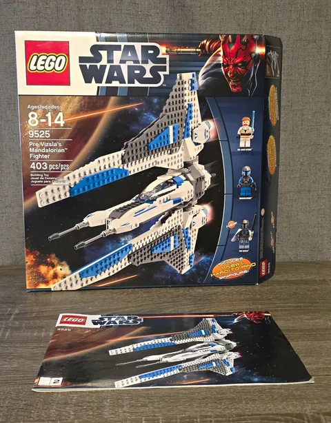 LEGO Star Wars Pre Vizsla's Mandalorian Fighter (9525) - USED with Box