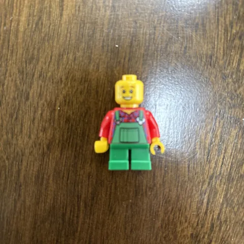 LEGO Farmer Farm Overalls Deere Green Minifigure Mini Figure