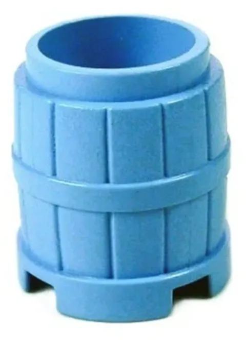 Lego 4579 RACERS Minifig BARREL Container Medium Blue 2 x 2 x 2 Part 2489 D953