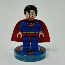 Lego Superman Minifigure w/ Dimensions Base Tag 71236 DC Comics dim019