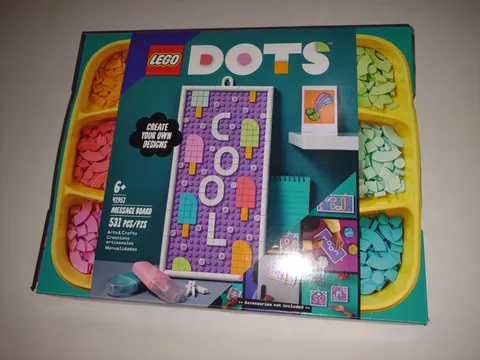 LEGO DOTS: Message Board 41951 - Retired -Complete, Open Box, All 531 Pieces
