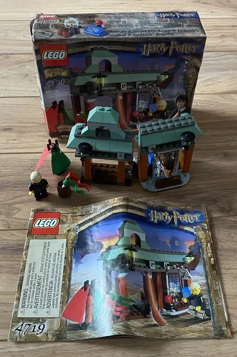 Lego 4719 Quality Quidditch Supplies Harry Potter with Box and Manual Complete