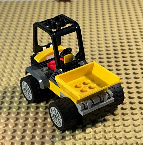 LEGO City Roadwork Truck 60284 Pre-assembled w/ Minifigure