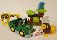 LEGO DUPLO Savanna 10802 RETIRED Complete 18 Pcs, Ages 2-5, No Box