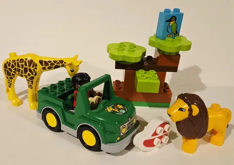 LEGO DUPLO Savanna 10802 RETIRED Complete 18 Pcs, Ages 2-5, No Box
