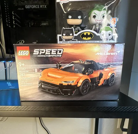 LEGO Speed Champions McLaren W1 77257 Complete Set 287 pcs Ages 9+