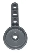 Lego Technic Rotation Joint Disk w/ Large Pin 3L Liftarm Thick 4224 Lt Gray