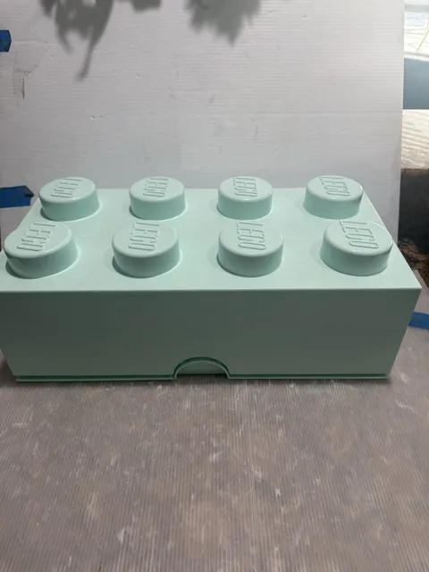 Big Tiffany LEGO Storage Brick Stackable 19.5 in X 9.75 in X 6 in Filled
