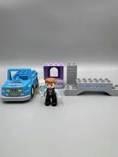 LEGO DUPLO Jurassic World Replacement Pieces & Figure Lot Includes Owen & Truck